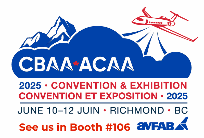 AvFab at CBAA Canada Convention June 10-12, 2025